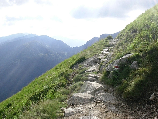 Tatry Sowackie z drogi na Kasprowy Wierch